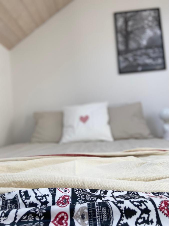 Naturnahe Familienwohnung Ruschegg Exteriör bild