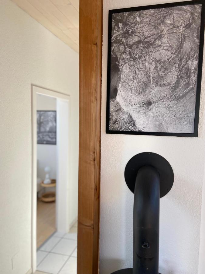 Naturnahe Familienwohnung Ruschegg Exteriör bild