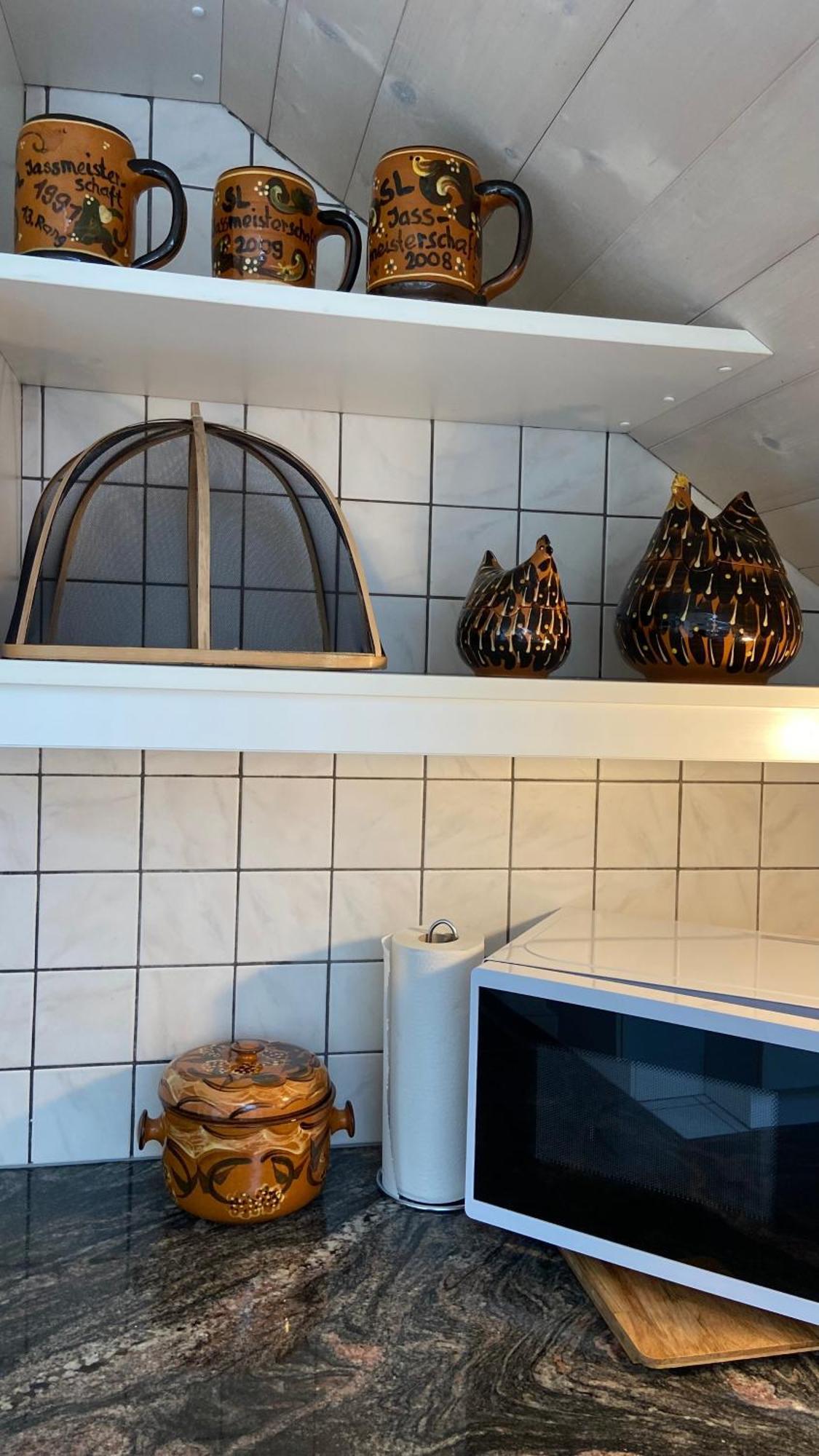 Naturnahe Familienwohnung Ruschegg Exteriör bild